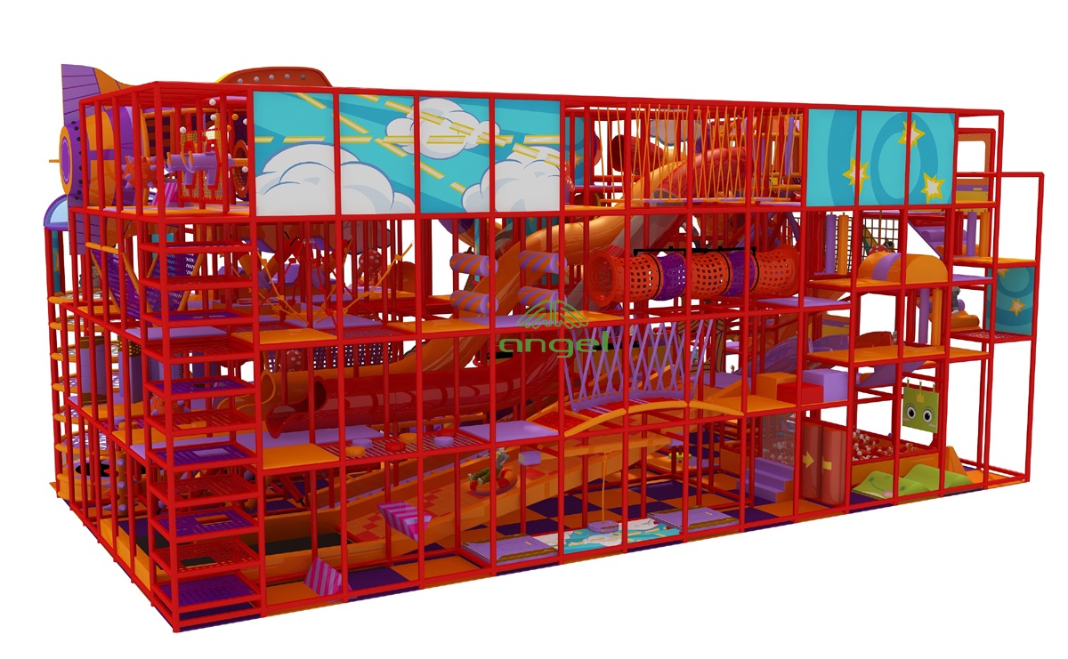 custom soft play structure bj-9006 customizable kids indoor jungle gym for indoor play centers view 3 | Bluejayset