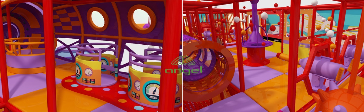 custom soft play structure bj-9006 customizable kids indoor jungle gym for indoor play centers view 6 | Bluejayset