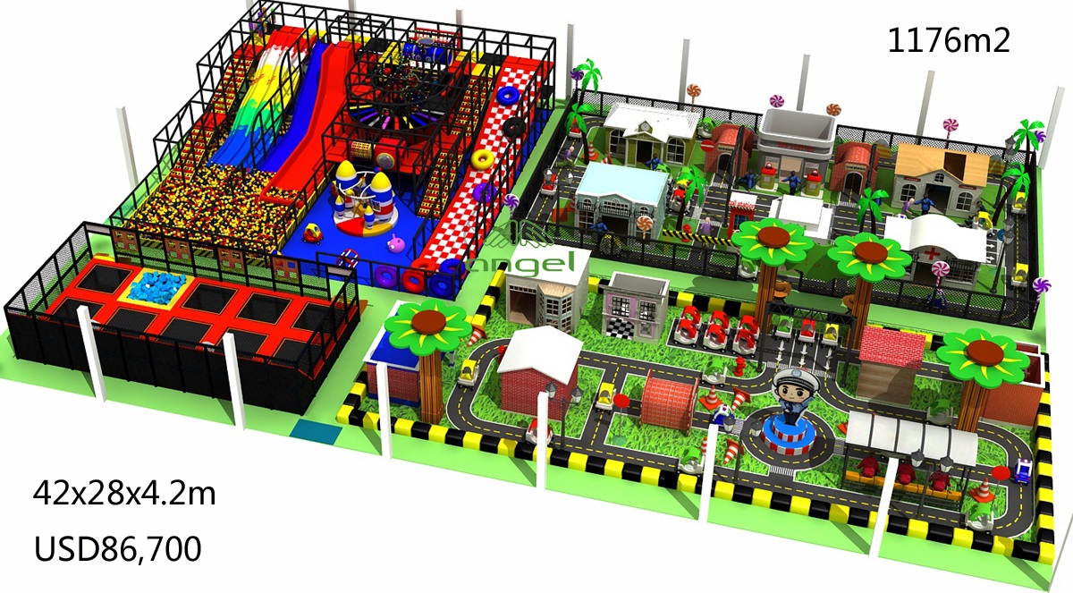 custom soft play structure bj-9006 customizable kids indoor jungle gym for indoor play centers view 7 | Bluejayset