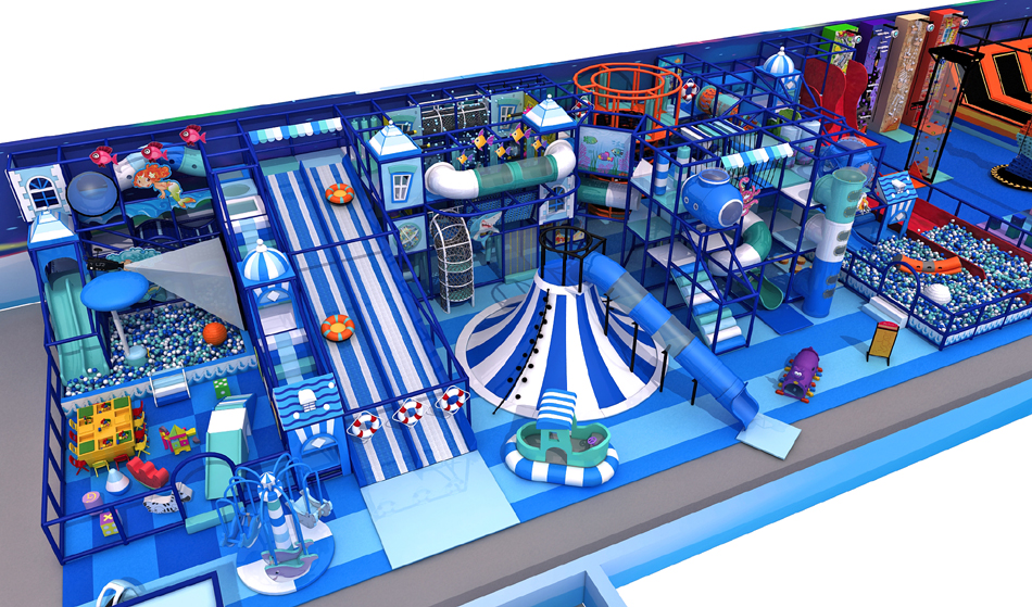 custom soft play structure bj-9017 customizable kids indoor park for indoor play centers view 5 | Bluejayset