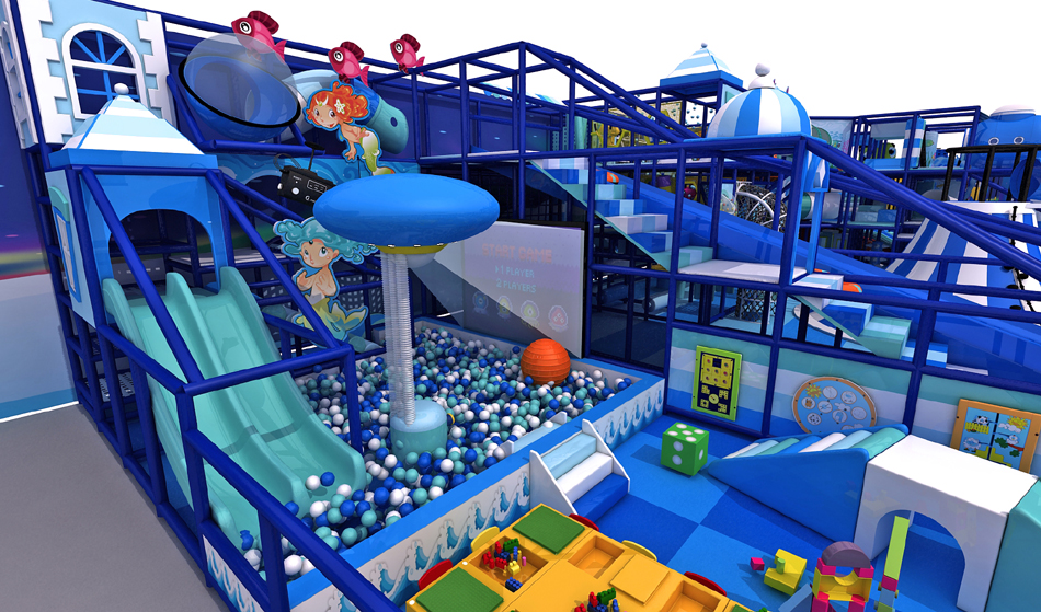 custom soft play structure bj-9017 customizable kids indoor park for indoor play centers view 6 | Bluejayset