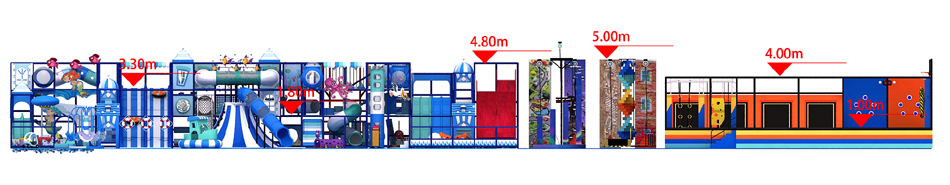 custom soft play structure bj-9017 customizable kids indoor park for indoor play centers view 9 | Bluejayset