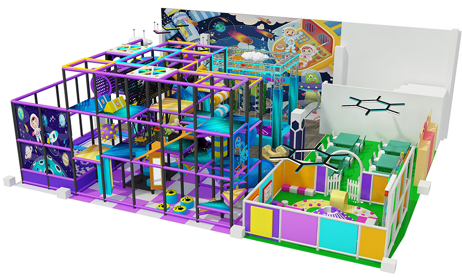 custom soft play structure bj-9056 customizable kids indoor play area for indoor play centers view 2 | Bluejayset