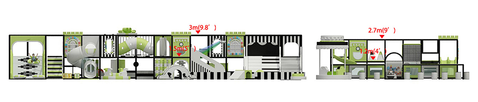 custom soft play structure bj-9063 customizable kids indoor play center for indoor play centers view 8 | Bluejayset