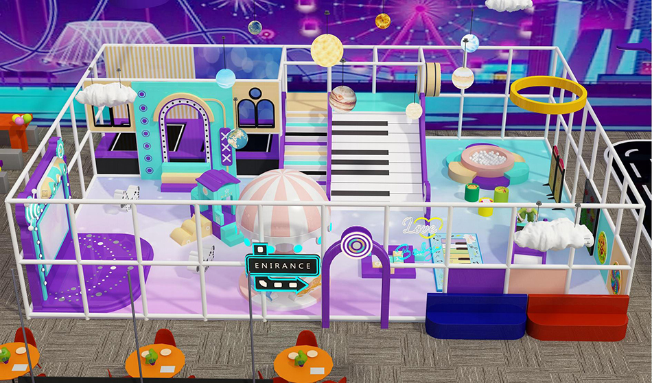custom soft play structure bj-9071 customizable kids indoor playground supplier for indoor play centers view 4 | Bluejayset