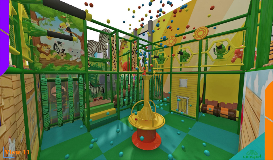 custom soft play structure bj-9022 customizable kids jungle gym for indoor play centers view 8 | Bluejayset