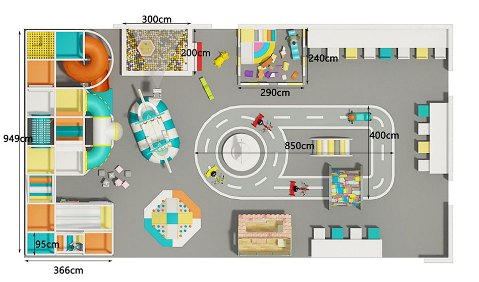 custom soft play structure bj-9072 customizable kids play area equipment for sale for indoor play centers view 4 | Bluejayset