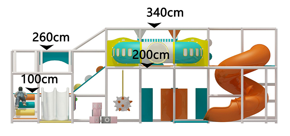 custom soft play structure bj-9072 customizable kids play area equipment for sale for indoor play centers view 7 | Bluejayset