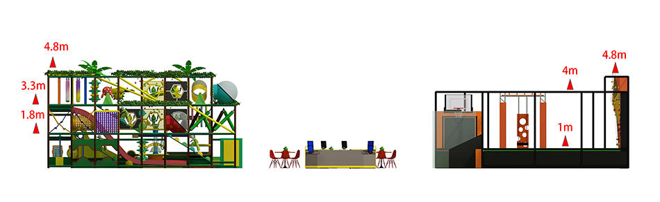 custom soft play structure bj-9058 customizable kids play center equipment for indoor play centers view 8 | Bluejayset