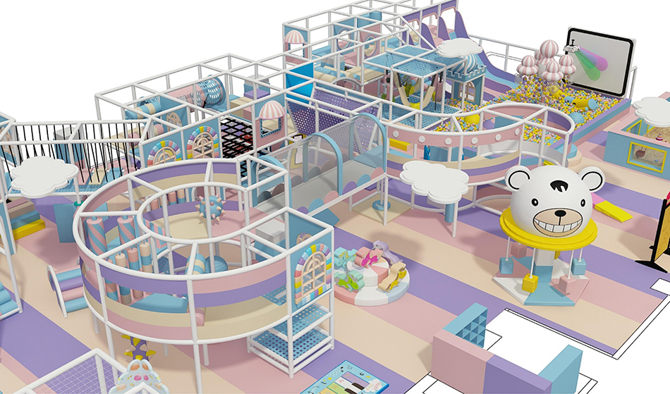 custom soft play structure bj-9076 customizable kids play center supplier for indoor play centers view 3 | Bluejayset