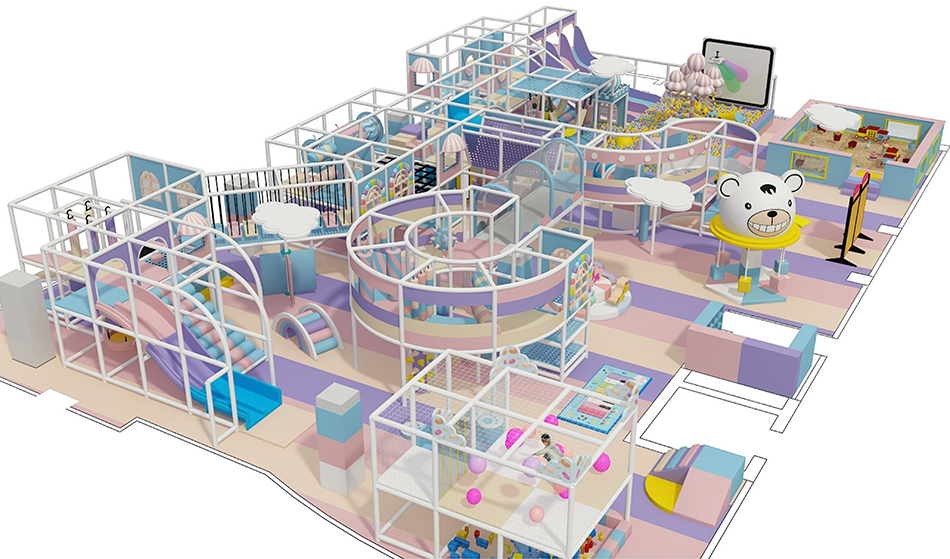 custom soft play structure bj-9076 customizable kids play center supplier for indoor play centers view 4 | Bluejayset