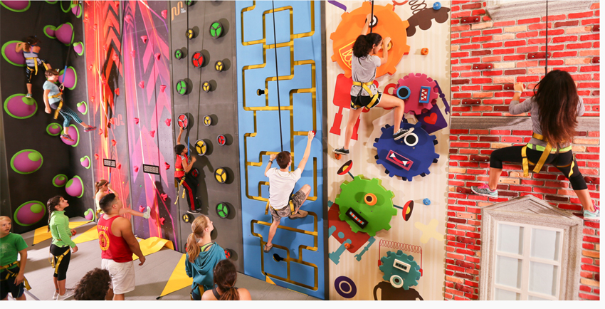 commercial rope climber bj-cl001 customizable kids rock climbing walls for indoor play centers view 4 | Bluejayset