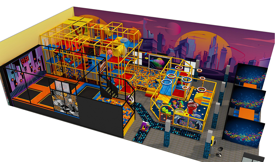 custom soft play structure bj-9091 customizable kids soft play area for indoor play centers view 3 | Bluejayset