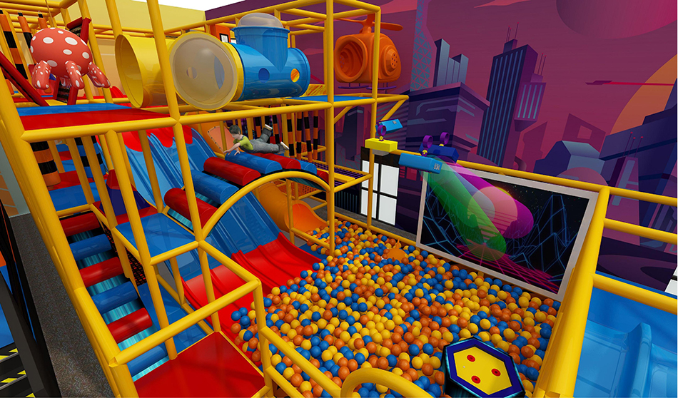 custom soft play structure bj-9091 customizable kids soft play area for indoor play centers view 5 | Bluejayset