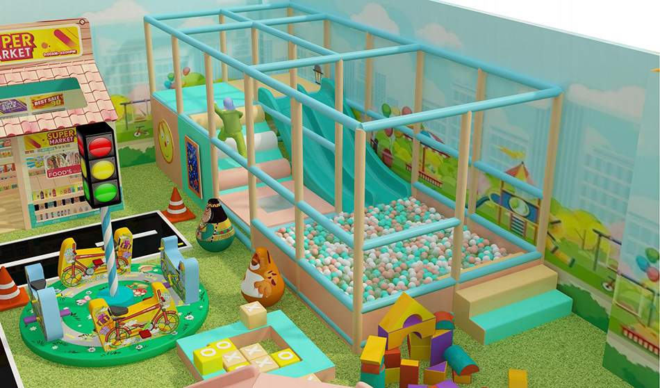 custom soft play structure bj-9073 customizable kids soft play area for sale for indoor play centers view 4 | Bluejayset
