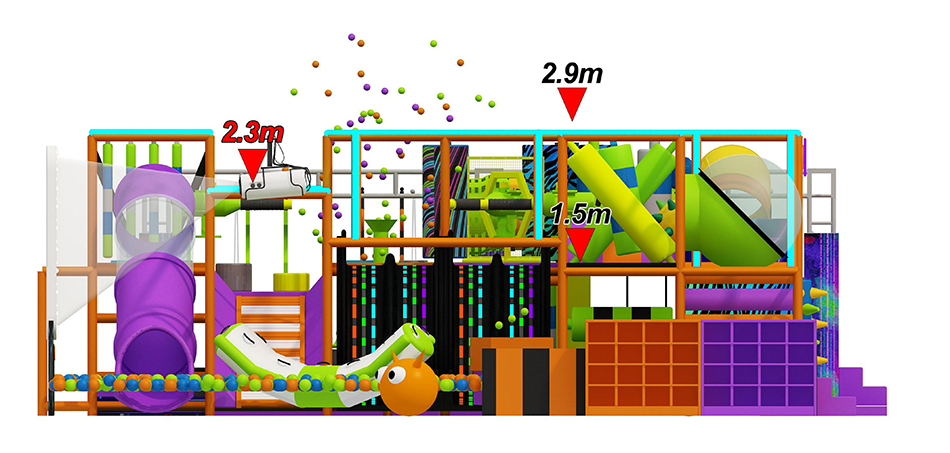 custom soft play structure bj-9093 customizable kids soft play area price for indoor play centers view 16 | Bluejayset