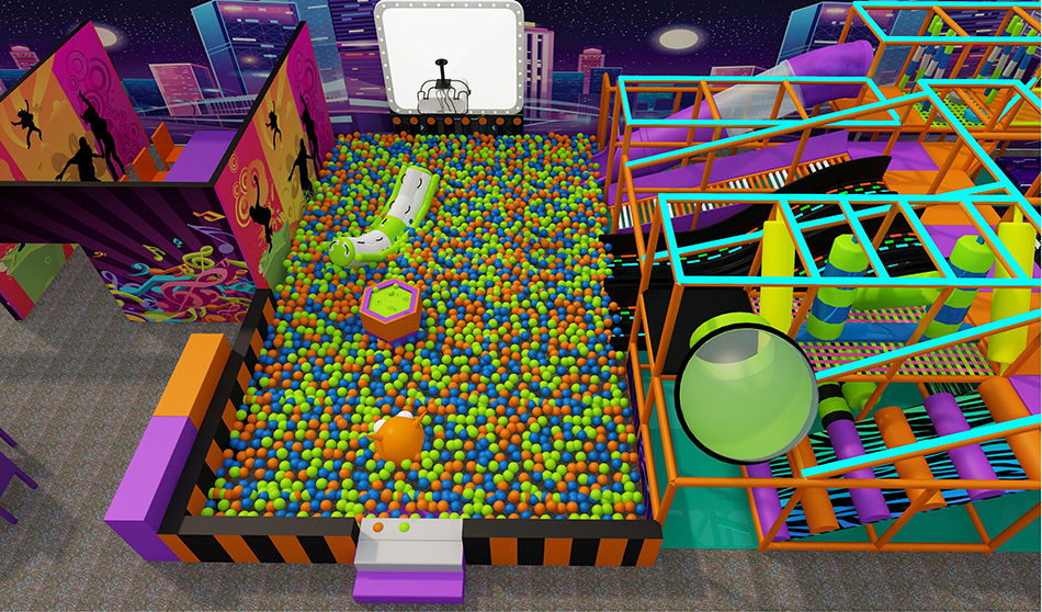 custom soft play structure bj-9093 customizable kids soft play area price for indoor play centers view 3 | Bluejayset