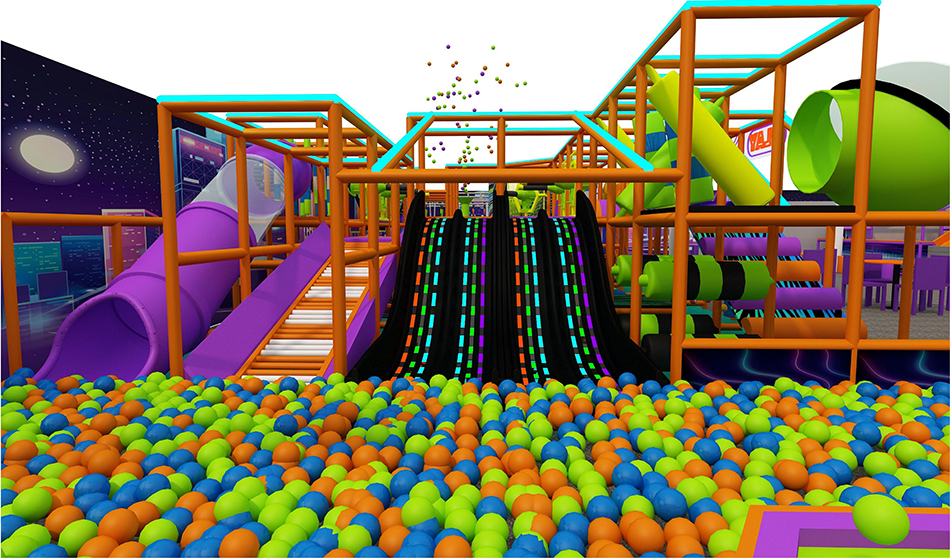 custom soft play structure bj-9093 customizable kids soft play area price for indoor play centers view 4 | Bluejayset