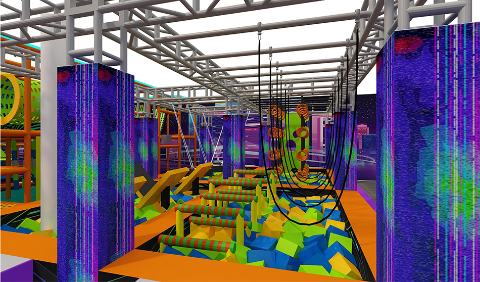 custom soft play structure bj-9093 customizable kids soft play area price for indoor play centers view 7 | Bluejayset