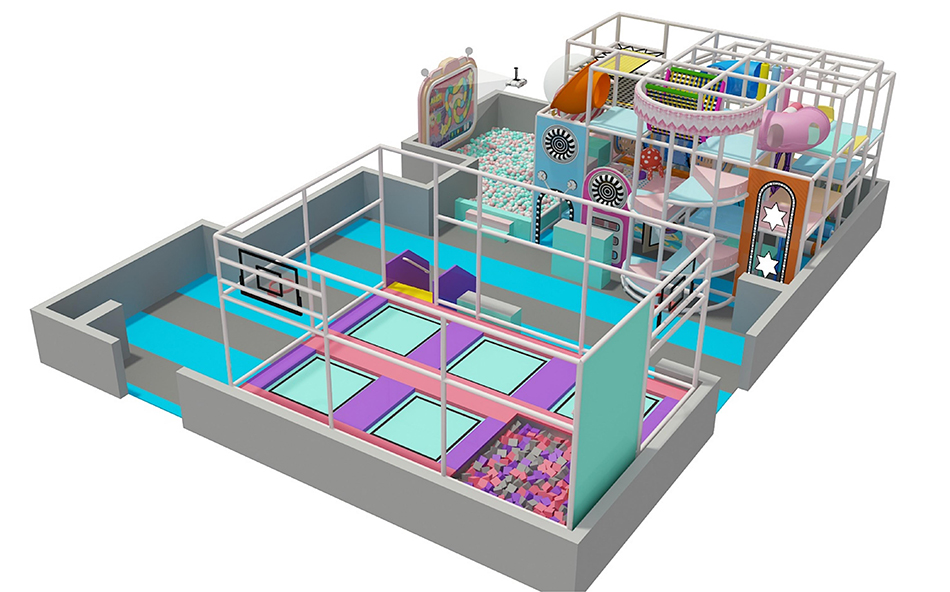 custom soft play structure bj-9059 customizable kids soft play area romania for indoor play centers view 4 | Bluejayset