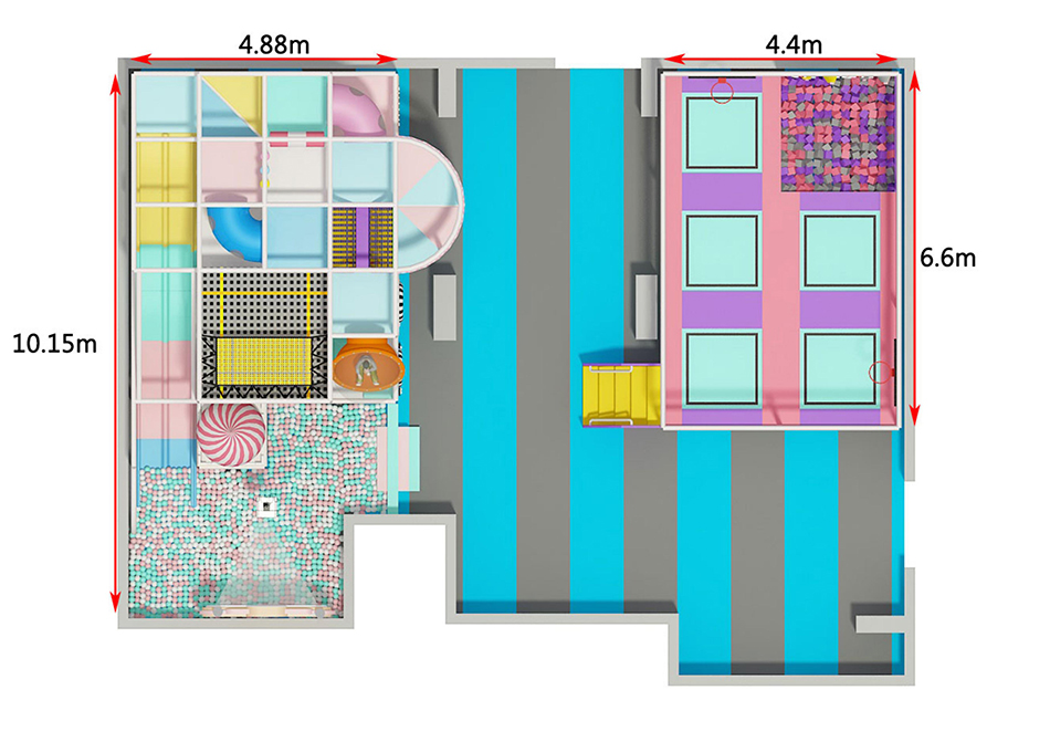 custom soft play structure bj-9059 customizable kids soft play area romania for indoor play centers view 5 | Bluejayset