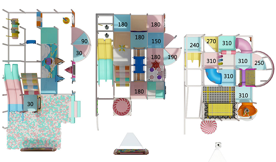 custom soft play structure bj-9059 customizable kids soft play area romania for indoor play centers view 6 | Bluejayset