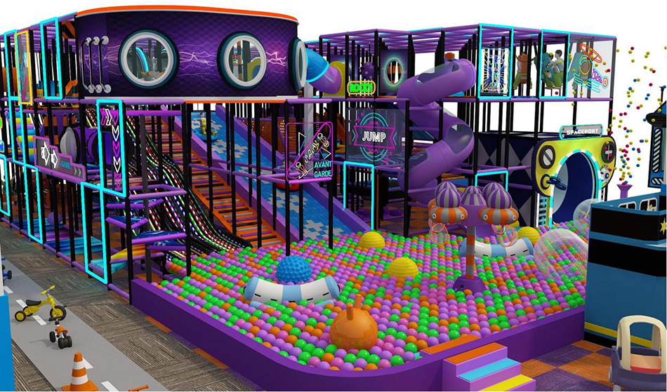 custom soft play structure bj-9090 customizable large kids play area for indoor play centers view 7 | Bluejayset