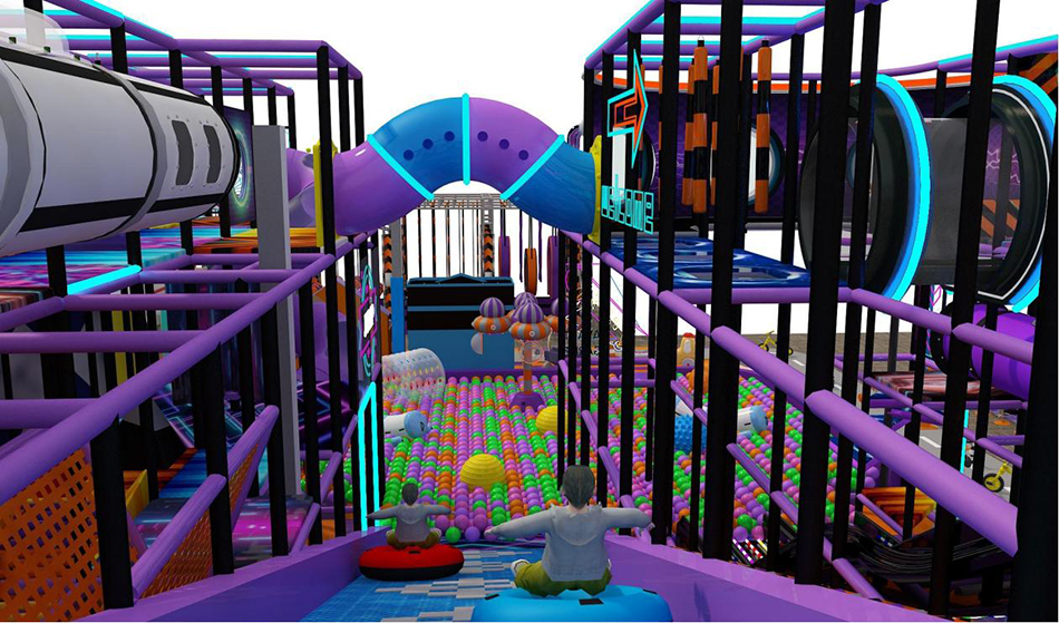 custom soft play structure bj-9090 customizable large kids play area for indoor play centers view 9 | Bluejayset