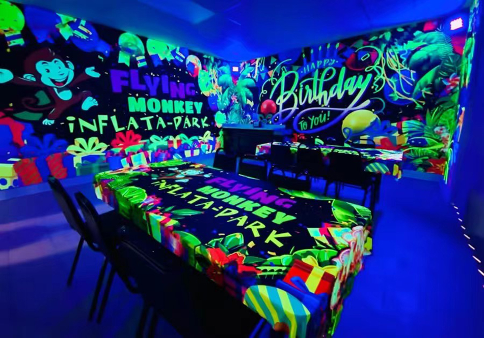 trampoline park equipment bj-it003 customizable laser tag - gleamy trampoline for indoor play centers view 10 | Bluejayset