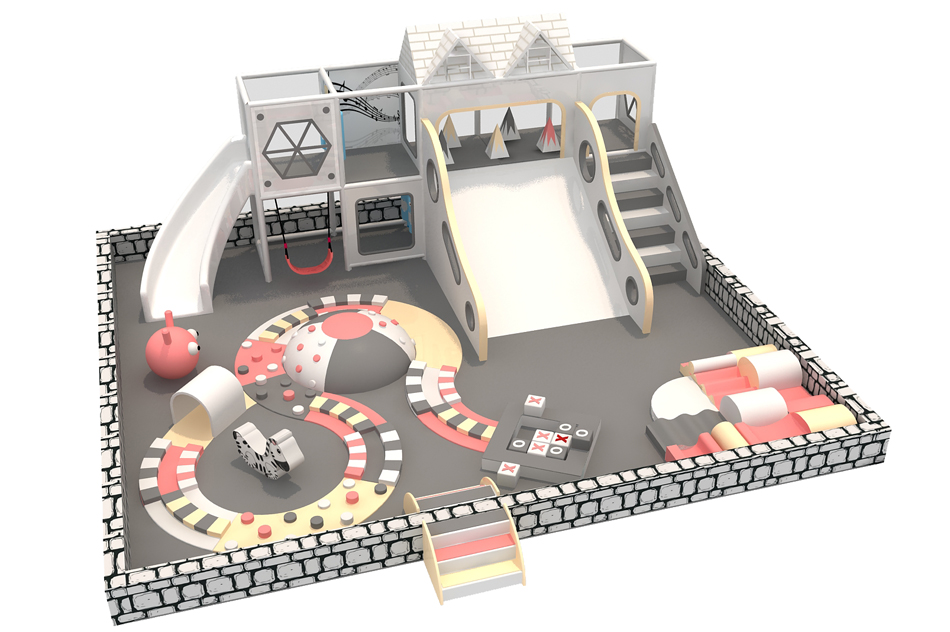 custom soft play structure bj-9000 customizable macarons indoor playground for indoor play centers view 4 | Bluejayset