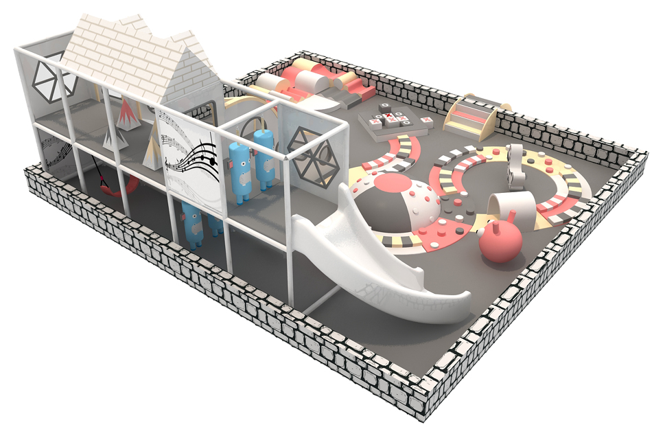 custom soft play structure bj-9000 customizable macarons indoor playground for indoor play centers view 5 | Bluejayset