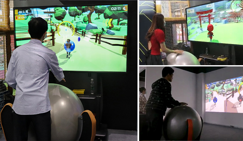 custom indoor playground equipment bj-ig002 customizable magic ball interactive projection games for indoor play centers view 2 | Bluejayset