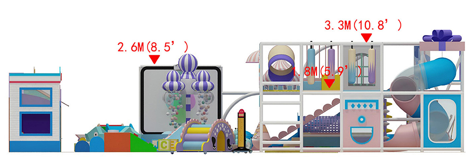 custom soft play structure bj-9020 customizable natural color indoor playground for indoor play centers view 12 | Bluejayset