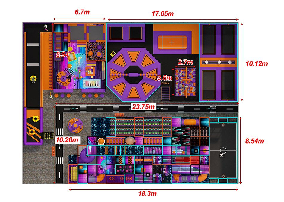 custom soft play structure bj-9087 customizable new indoor playground price for indoor play centers view 16 | Bluejayset
