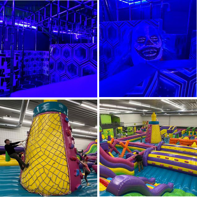 commercial ninja course equipment bj-it002 customizable ninja tag for indoor play centers view 5 | Bluejayset