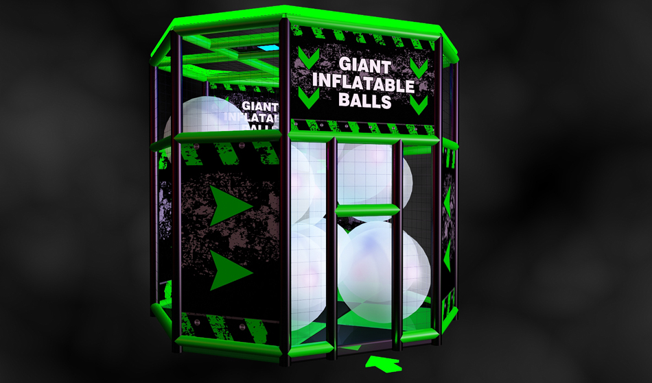 commercial ninja course equipment bj-it001 customizable ninja tag interactive arenas for indoor play centers view 31 | Bluejayset