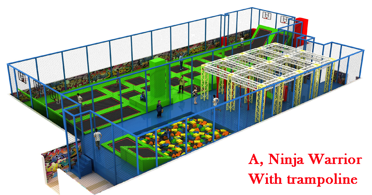 commercial ninja course equipment bj-nw001 customizable ninja warrior for kids for indoor play centers view 4 | Bluejayset