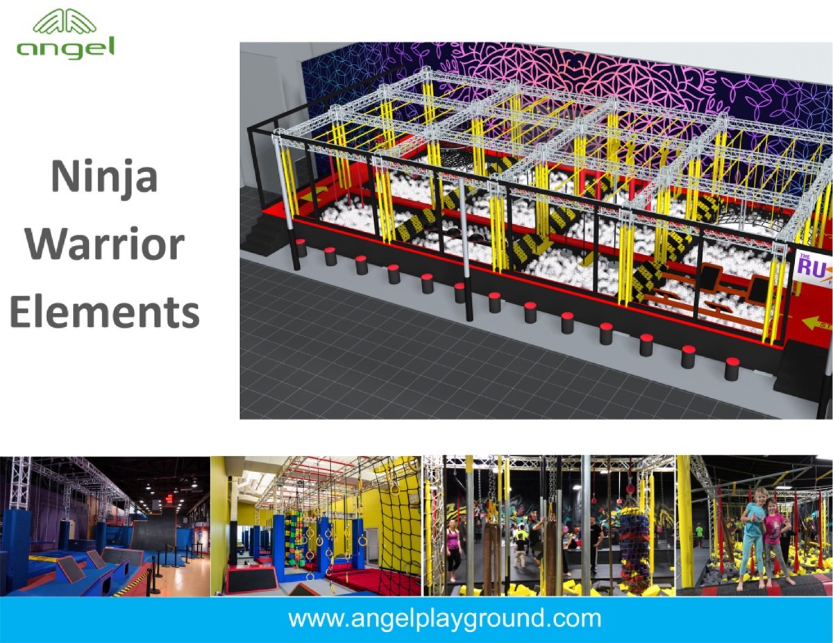 commercial ninja course equipment bj-nw001 customizable ninja warrior for kids for indoor play centers view 6 | Bluejayset