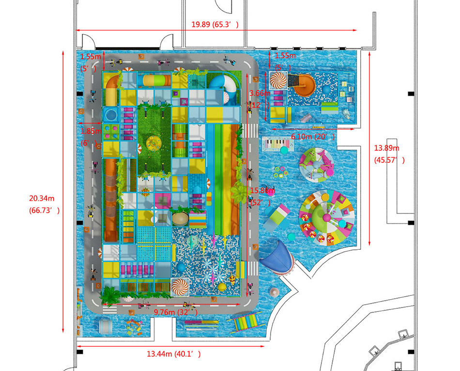 custom soft play structure bj-9078 customizable ocean theme indoor playground equipment for indoor play centers view 6 | Bluejayset