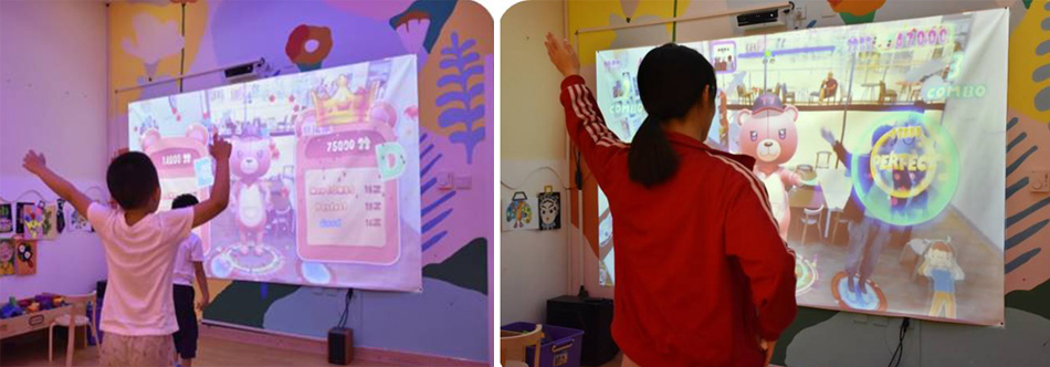 custom indoor playground equipment bj-ig001 customizable pixel room - interactive dancing stage for indoor play centers view 3 | Bluejayset