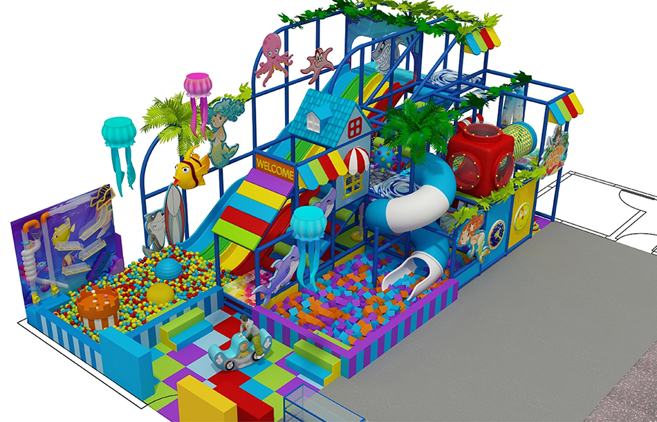 custom soft play structure bj-9062 customizable play gym equipment for sale for indoor play centers view 4 | Bluejayset