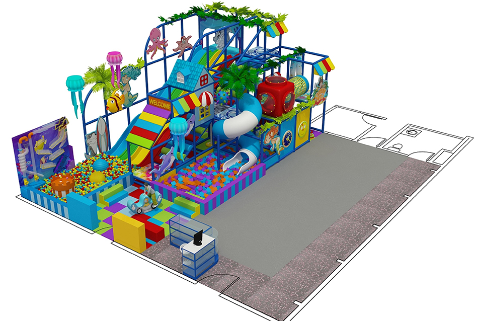 custom soft play structure bj-9062 customizable play gym equipment for sale for indoor play centers | Bluejayset