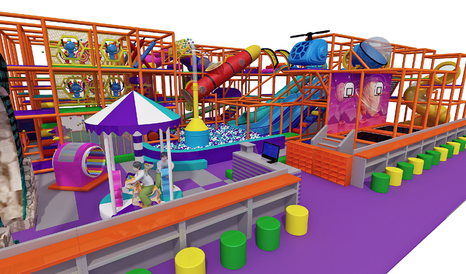 custom soft play structure bj-9029 customizable playground for sale for indoor play centers view 3 | Bluejayset