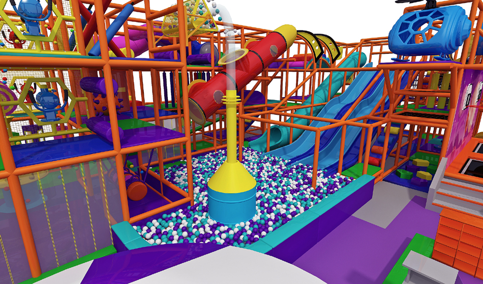 custom soft play structure bj-9029 customizable playground for sale for indoor play centers view 4 | Bluejayset