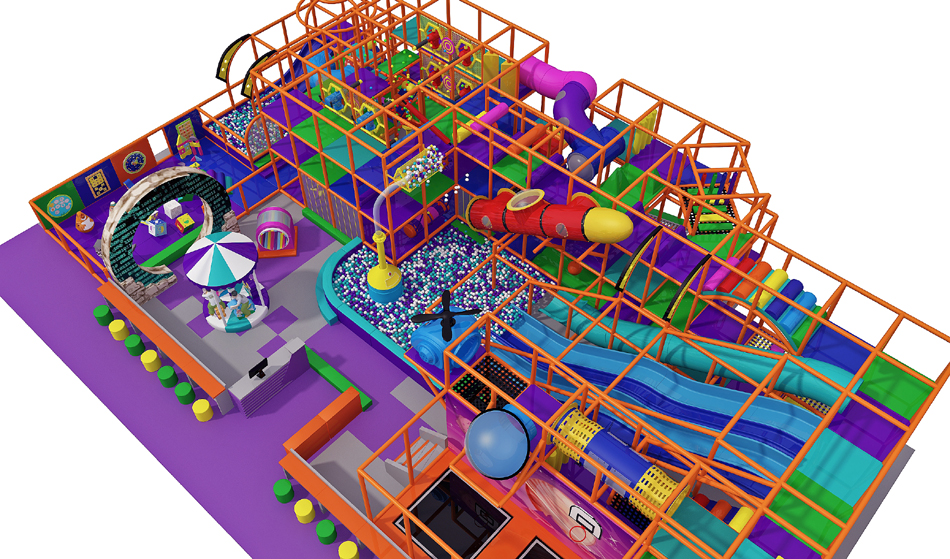custom soft play structure bj-9029 customizable playground for sale for indoor play centers view 6 | Bluejayset