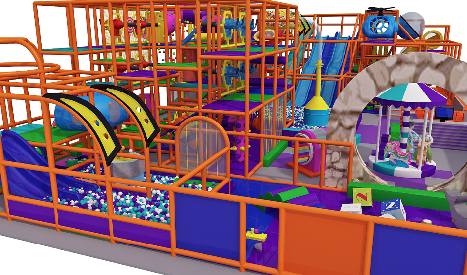custom soft play structure bj-9029 customizable playground for sale for indoor play centers view 8 | Bluejayset