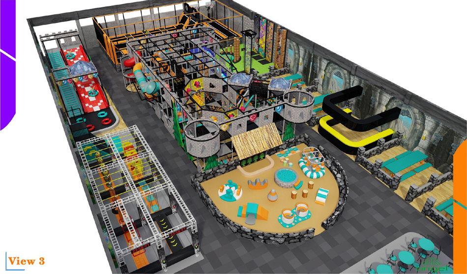 custom soft play structure bj-9030 customizable playground for toddler for indoor play centers view 2 | Bluejayset