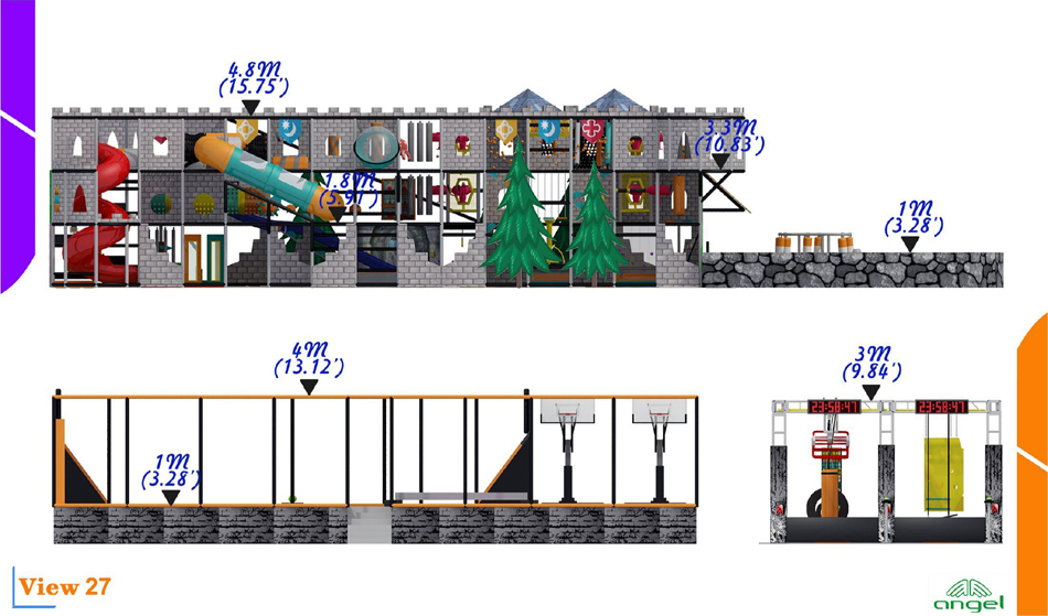 custom soft play structure bj-9030 customizable playground for toddler for indoor play centers view 15 | Bluejayset