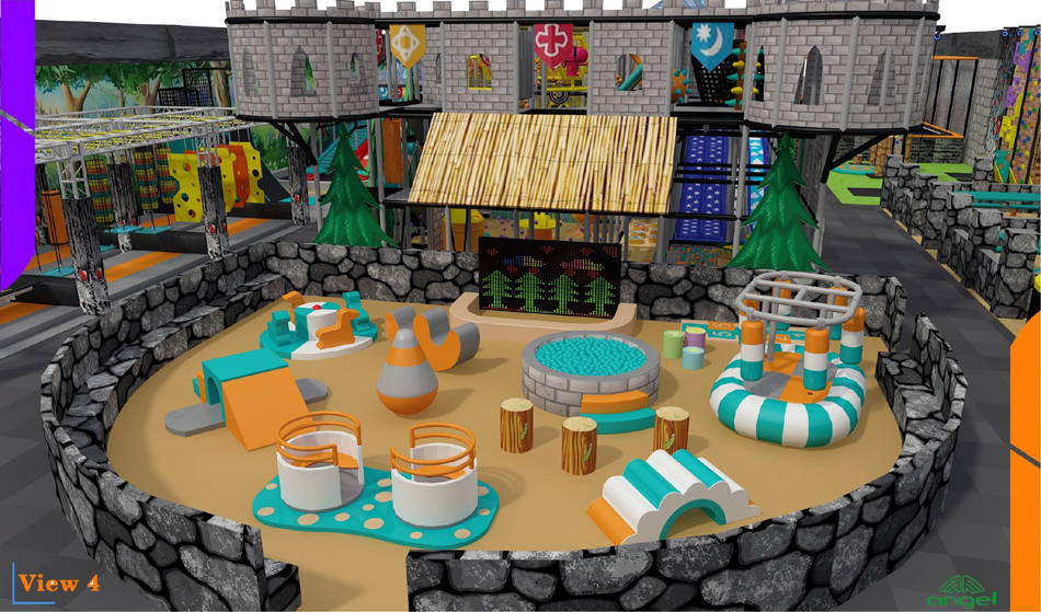 custom soft play structure bj-9030 customizable playground for toddler for indoor play centers view 3 | Bluejayset