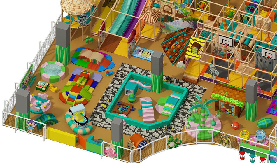 custom soft play structure bj-9023 customizable playgrounds for sale for indoor play centers view 4 | Bluejayset
